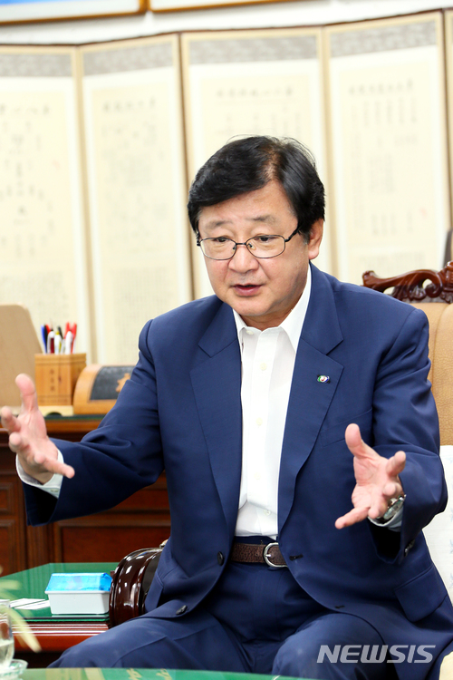  【안동=뉴시스】김진호 기자 = 권영세 안동시장. 2018.07.02 (사진=안동시 제공)  photo@newsis.com 