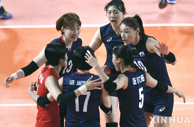 아시아배구선수권대회 여자 조추첨, 이란·싱가포르와 한 조