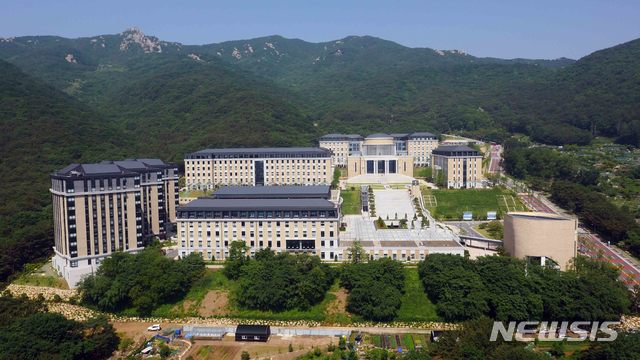 【부산=뉴시스】 부산 금정구 부산외국어대학교. (사진=부산외대 제공)