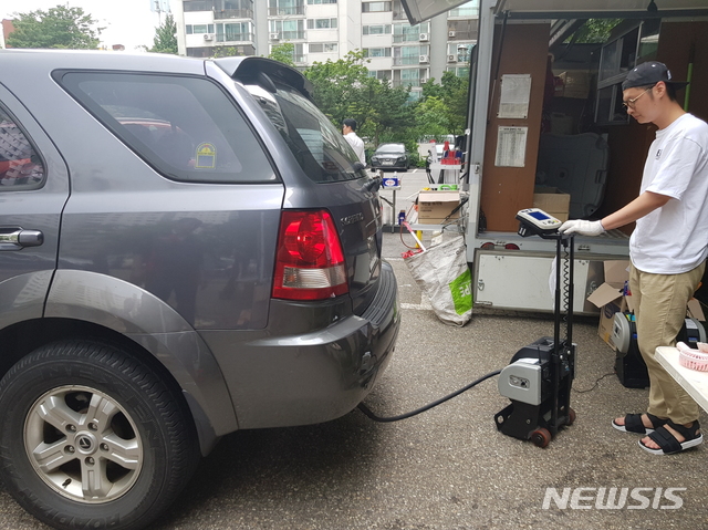 동작구, 찾아가는 자동차 배출가스 무료점검