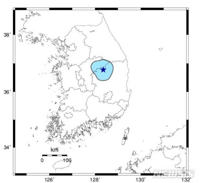 경북 문경서 규모 2.2 지진…"피해 없을 것"