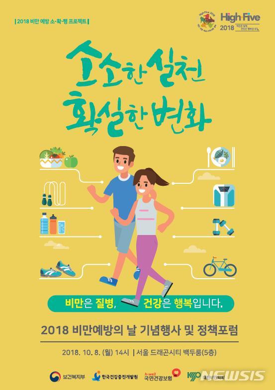 성인 비만율 33%…정부 "비만은 질병…건강생활 실천해야"