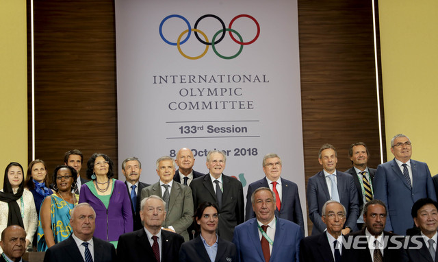 【부에노스아이레스=AP/뉴시스】 IOC 총회