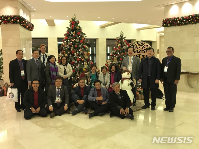 2017년 동남아 무형유산 영상 제작 실무회의 참가자들