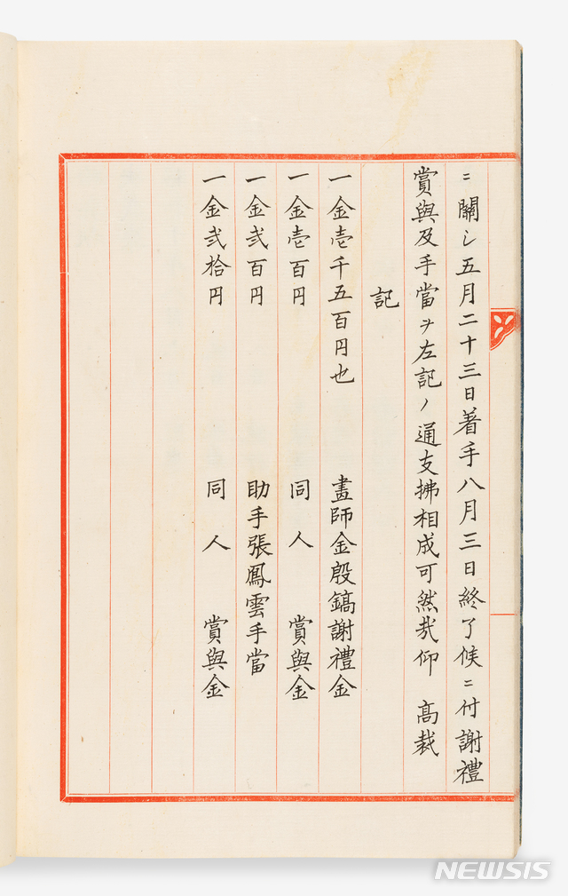 선원전영정모사등록(璿源殿影幀摹寫謄錄), 1936, 한국학중앙연구원 장서각