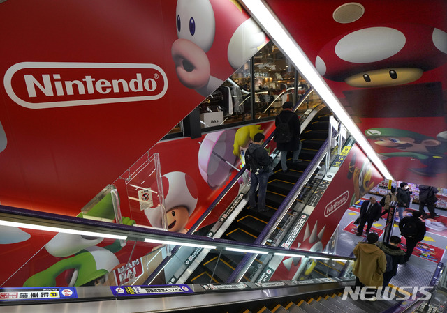일본 게임사 닌텐도 2020년도 순익 86%↑..."재택수요 증가"