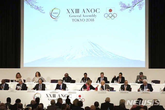 2020년 국가올림픽위원회연합회 총회 서울서 열린다