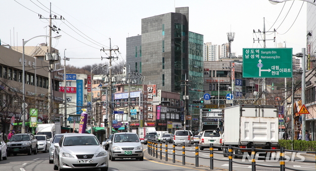 【서울=뉴시스】박대로 기자 =동작구 사당로 현황. 2018.12.10.(사진=동작구 제공) 