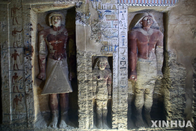 이집트 기자에서 4400년된 온전한 피라미드 발견 