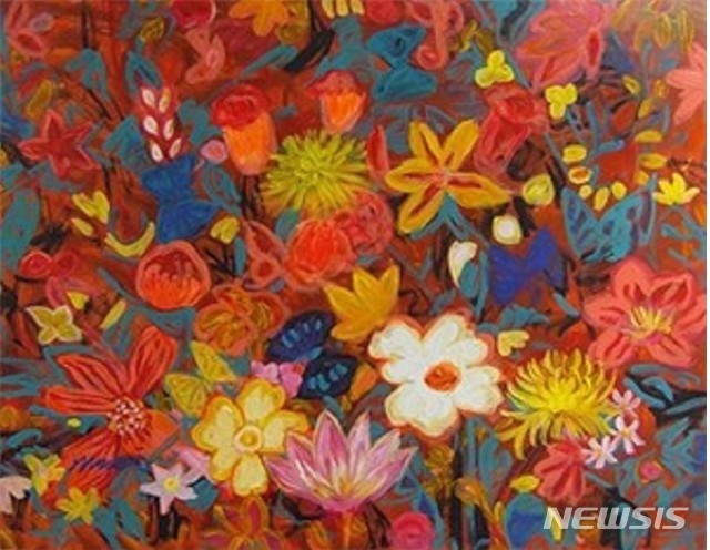 【서울=뉴시스】차연우, Festival, Oil on canvas, 91x116.7cm 2012
