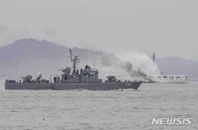 [목포=뉴시스] 해군3함대 함정 자료사진. (사진=해군 제공) photo@newsis.com