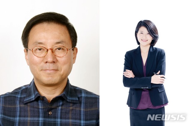 【서울=뉴시스】 고명주 대표(왼쪽)와 정보람 대표.