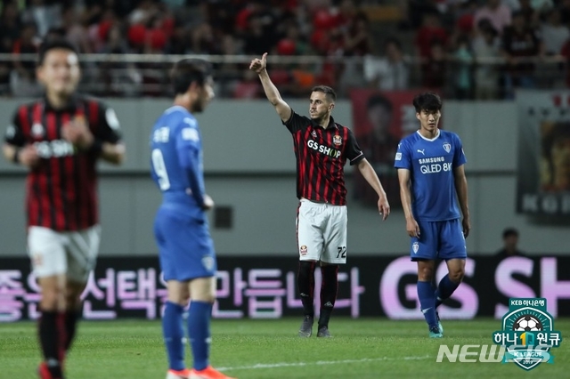 페시치 FC서울, 한국프로축구연맹 