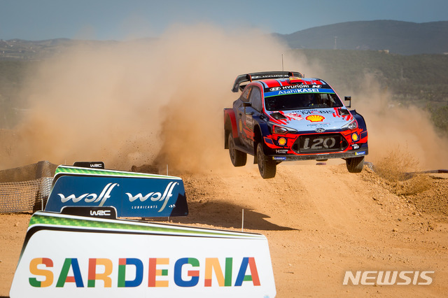 현대차 월드랠리팀, WRC 시즌 세번째 우승…제조사 '선두'