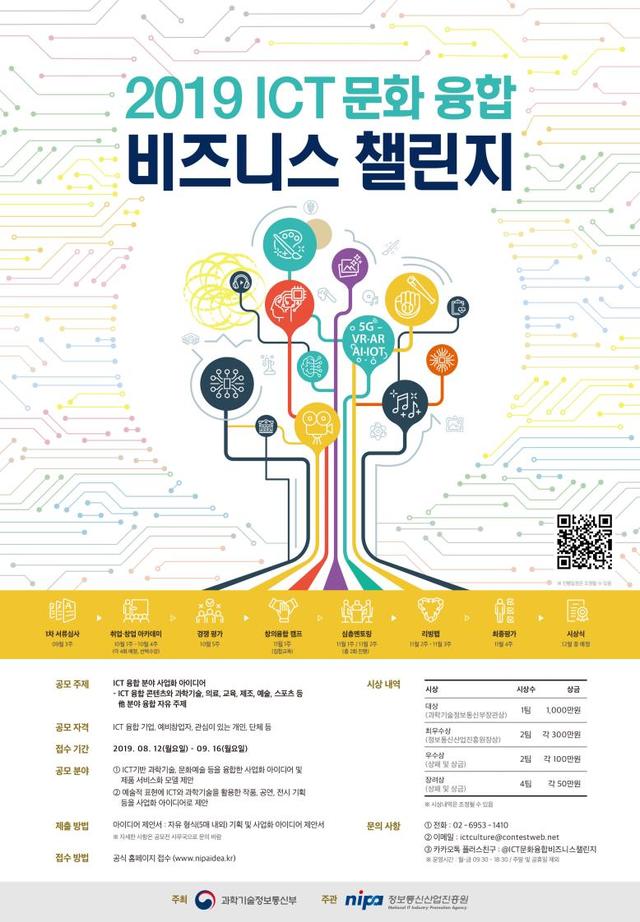 'ICT-문화융합 비즈니스 공모전' 9월 16일까지 접수