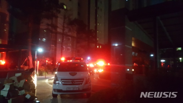 인천 부평구 아파트 24층서 40대 여성 투신 소동