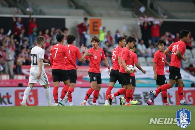 '한국 : 조지아' 축구 시청률 7.5%, 분당최고 10.2%