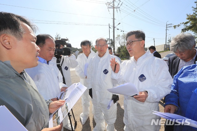 김현수 농림 "돼지열병, 앞으로 3주간이 매우 중요"
