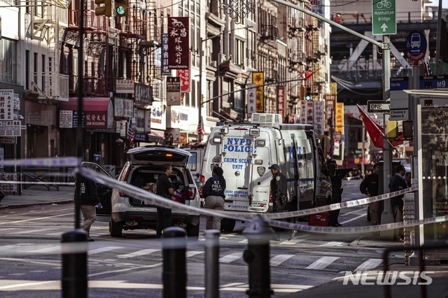 뉴욕 노숙자, 잠자던 노숙자 4명 둔기로 "묻지마 살인 "