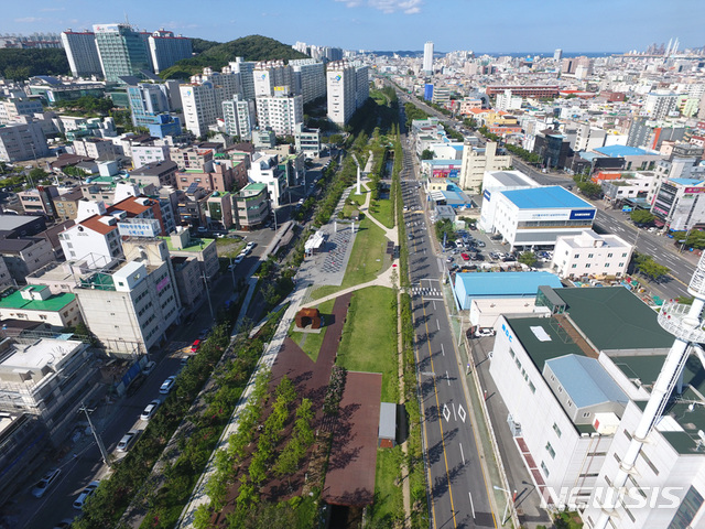 【안동=뉴시스】 포항 철길숲. (사진=경북도 제공) 2019.11.05 