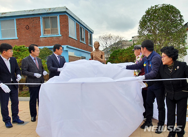 목포 '일제강점기 강제징용 노동자상'···명예회복 힘모으자 