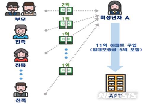 미성년자가 11억 아파트 갭투자…편법증여 의심사례 보니