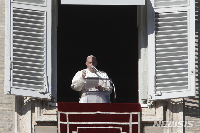 교황 "고통받는 자들 위해 정전촉구 유엔 결의 신속 이행해야"