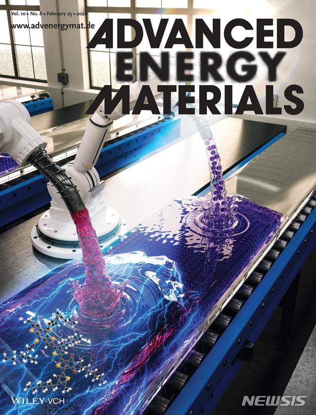 '어드밴스드 에너지 머티리얼스(Advanced Energy Materials)' 2월 24일자 표지.