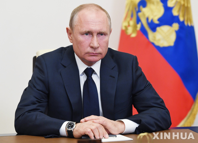 [모스크바=신화/뉴시스]블라디미르 푸틴 러시아 대통령.