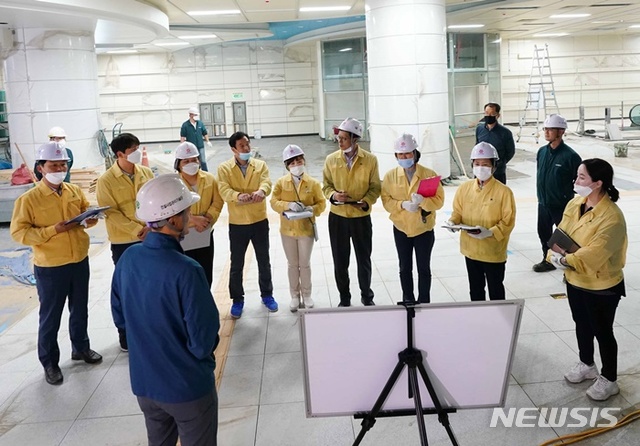 하남시의회 행정사무감사 현장점검.