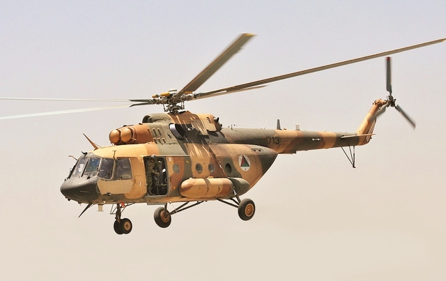 [서울=뉴시스] 러시아산 MI-17 헬리콥터.<사진출처: 위키피디아> 2020.06.07