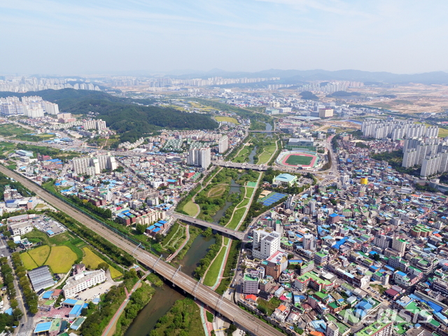 [오산=뉴시스] 오산도심전경 (사진 = 오산시 제공) 