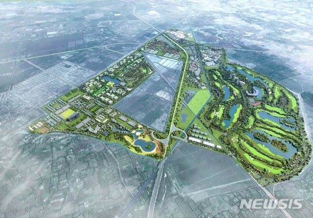 [서울=뉴시스]포스코건설은 회사가 추진 중인 '미얀마 에코그린시티 상하수도시설 설치 사업'이 정부의 해외 환경프로젝트 지원사업으로 선정됐다고 2일 밝혔다. (제공 = 포스코건설) 2020.07.02.
