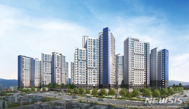 [서울=뉴시스]포스코건설은 올해 대구광역시에 처음으로 '더샵 디어엘로'를 선보인다. (제공 = 포스코건설) 2020.07.16.