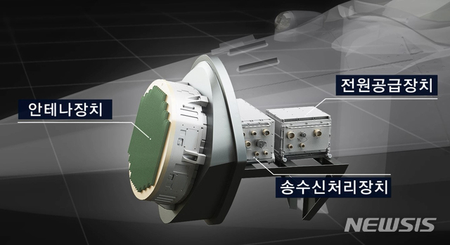 [서울=뉴시스] AESA레이다. 2020.08.07. (사진=방위사업청 제공)