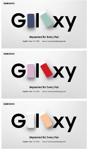  삼성전자가 '모든 팬들을 위한 삼성 갤럭시 언팩'(Samsung Galaxy Unpacked for Every Fan)이라는 주제로 오는 23일 올해 하반기 세번째 온라인 언팩을 연다. 사진은 삼성전자가 발송한 언팩 초대장. 2020.09.14. (사진=삼성전자 제공) 