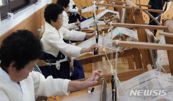 [서울=뉴시스]명주짜기 2019년 공개행사(사진=문화재청 제공)2020.09.25 photo@newsis.com