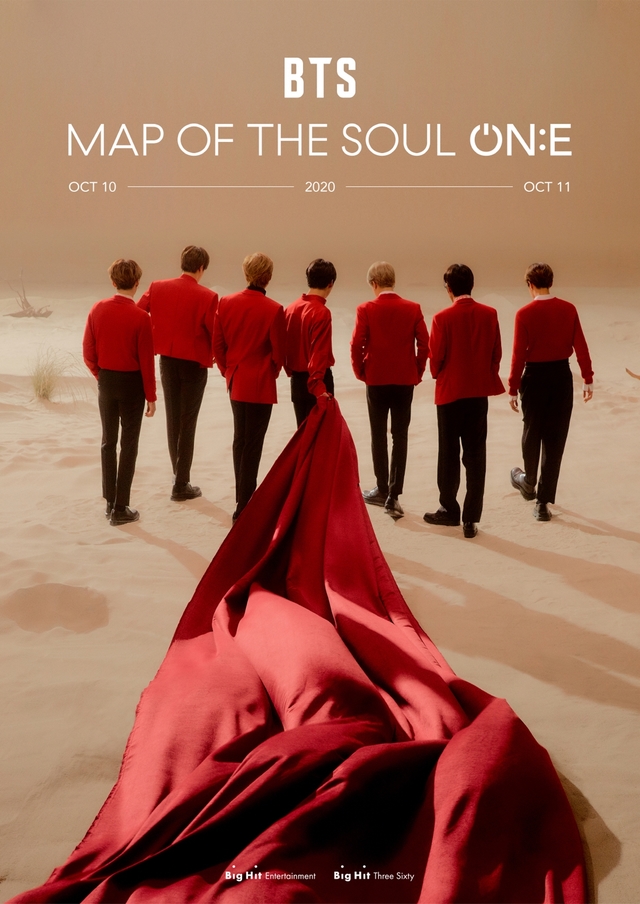 [서울=뉴시스] 방탄소년단_MAP OF THE SOUL ONE_개최 공지 포스터. 2020.09.29. (사진 = 빅히트 엔터테인먼트 제공) photo@newsis.com 
