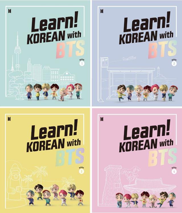 [서울=뉴시스] Learn! KOREAN with BTS 교재 표지. 2020.10.07. (사진 = 빅히트 엔터테인먼트 제공) photo@newsis.com