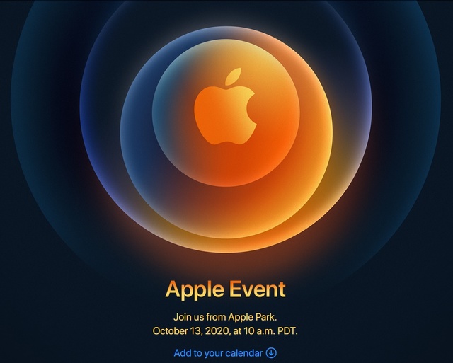 [서울=뉴시스] 애플이 오는 13일(현지시간) 신제품 공개 행사를 개최한다. 애플은 이 행사에서 자사의 첫 5G 스마트폰인 아이폰12 시리즈를 공개할 것으로 전망된다. 애플 초대장. <사진출처: 애플 사이트> 2020.10.07