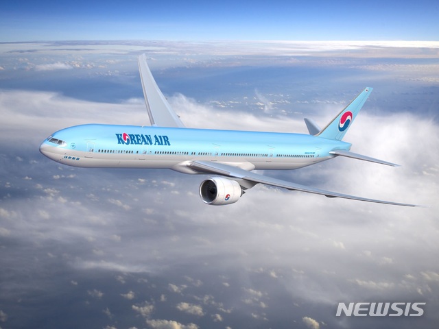 [서울=뉴시스] 대한항공 보잉 777-300ER 항공기 (사진=대한항공 제공) 2020.11.13. photo@newsis.com  