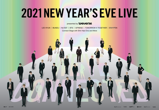 [서울=뉴시스] 2021 NEW YEAR’S EVE LIVE_메인 포스터. 2020.12.03. (사진 = 빅히트 제공) photo@newsis.com 