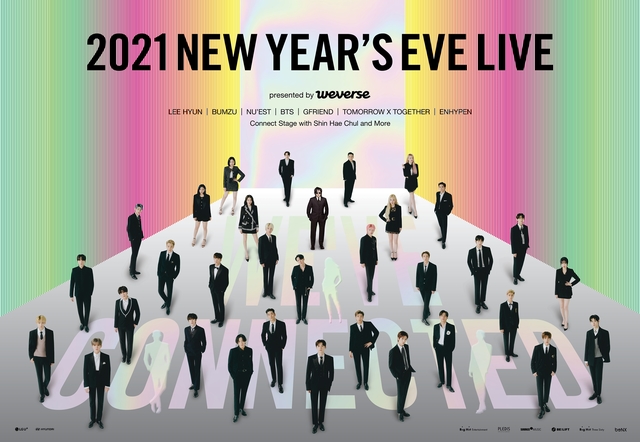 [서울=뉴시스] 2021 NEW YEAR’S EVE LIVE_메인 포스터. 2020.12.03. (사진 = 빅히트 제공) photo@newsis.com          