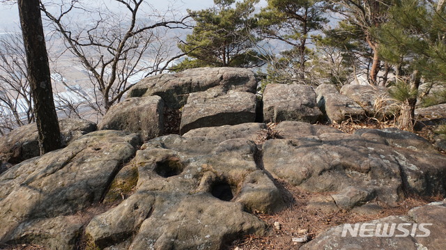 산청 백마산성 주혈