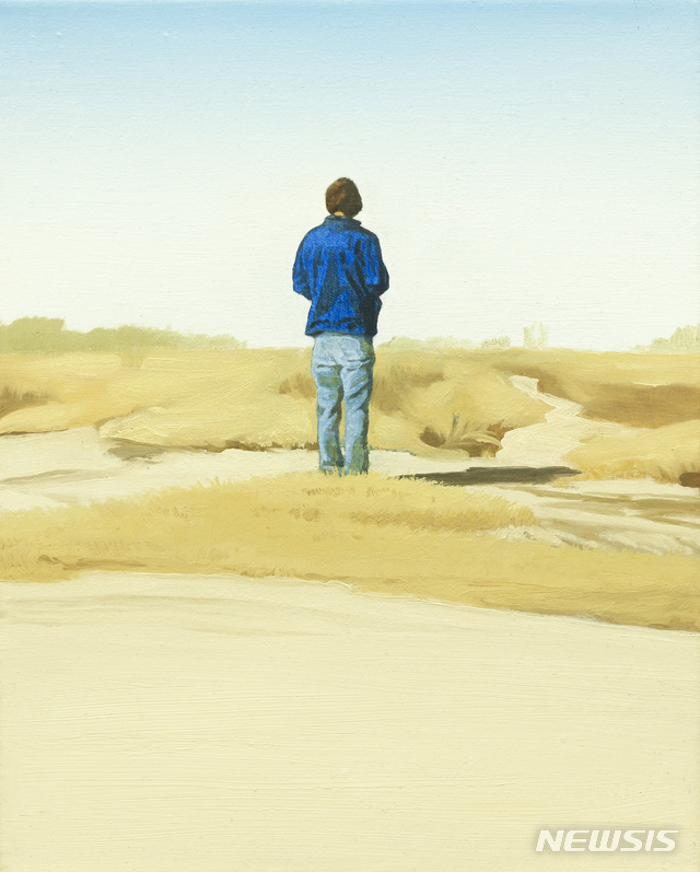 [서울=뉴시스] 팀 아이텔, 란다인바르츠 (업컨트리) Landeinwarts (Upcountry), 2003, 캔버스에 유채 Oil on canvas, 25x20cm