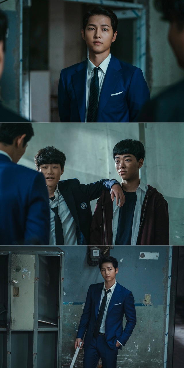 [서울=뉴시스] 27일 방송되는 tvN 주말극 '빈센조' 3회 (사진 = tvN) photo@newsis.com