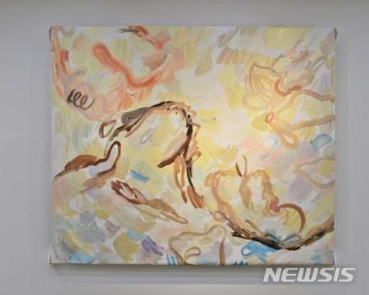 [서울=뉴시스] 정윤영,무제 untitled, 235 × 270cm, Color on canvas, 2020