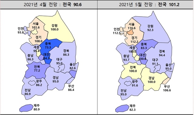 주택사업전망, 47개월 만에 '긍정적' 회복…"지방개선 기대감 반영"