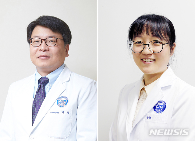분당차여성병원 부인암센터 박현 교수와 병리과 권아영 교수