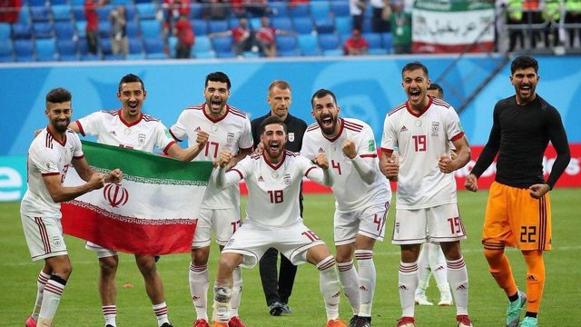 [서울=뉴시스] 이란 축구대표팀 월드컵 최종예선 진출. (캡처=이란축구협회 트위터)
